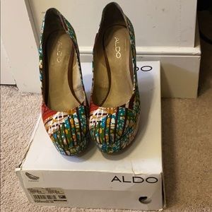 Aldo forwood wedge shoe